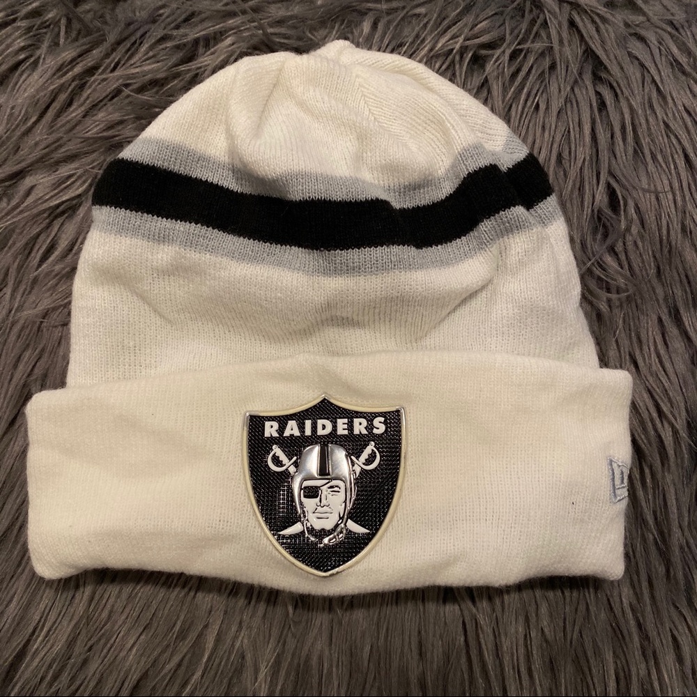 Raiders beanie